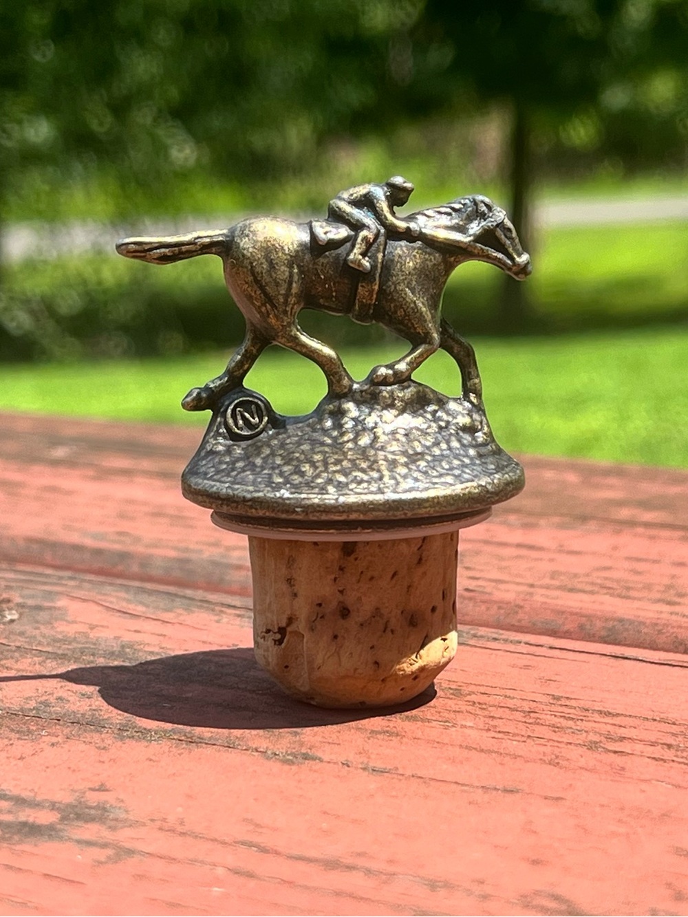 Blanton’s Bourbon Collectible Bottle Stopper Letter N
